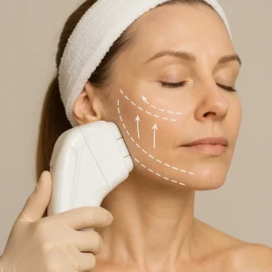 Woman having HI-FU to reduce wrinkles call LA LIPO Rutland Now!