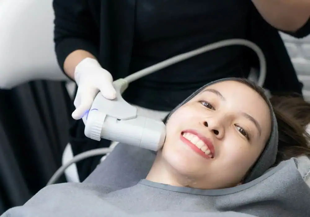 HIFU treatment Rutland in progress