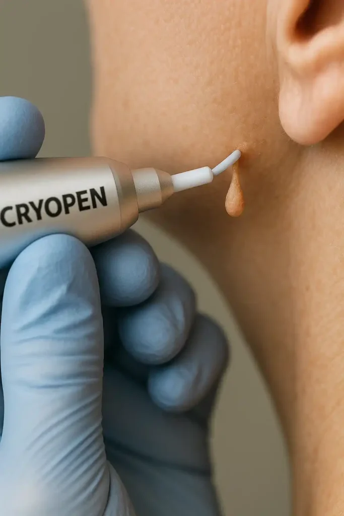 Cryopen for skin tags removal Rutland speak to our team today!