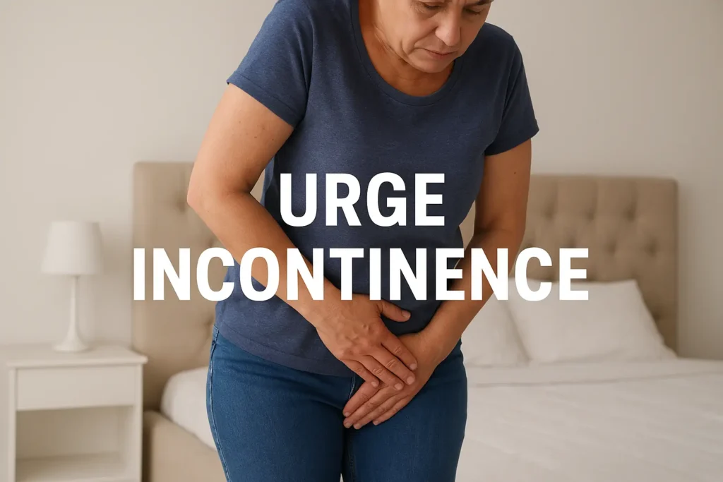 how to manage urge incontinence Rutland symptoms