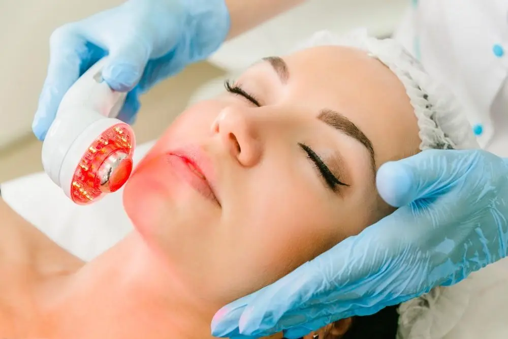 woman having non-surgical Morph8 treatment Rutland