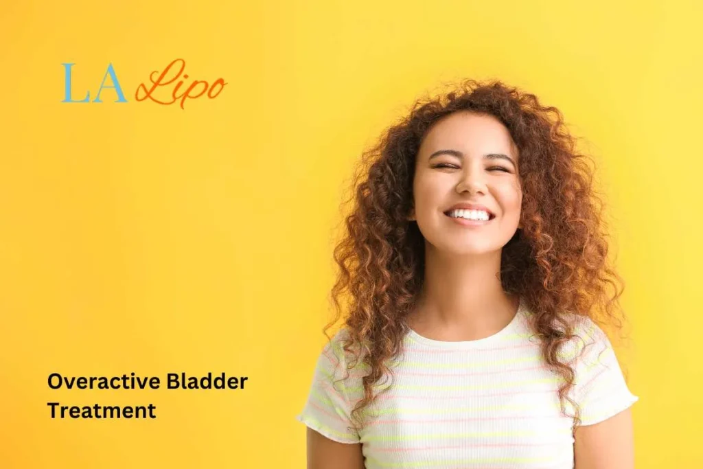 woman smiling about overactive bladder treatment Rutland solutions