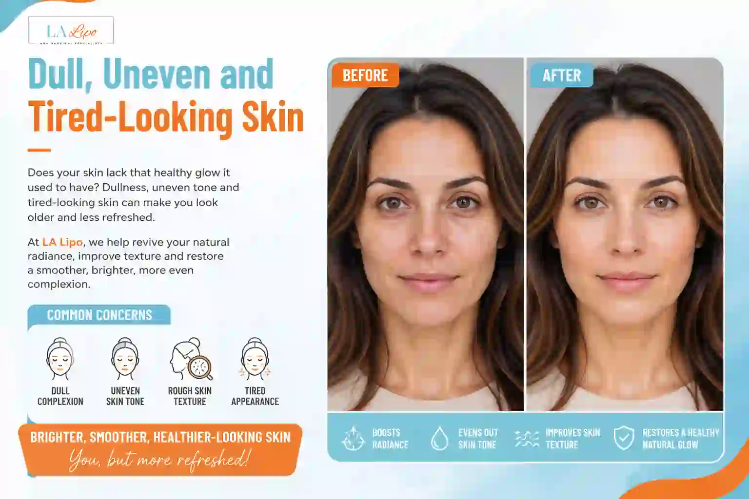 Sign #5: Dull, Uneven and Tired-Looking Skin Rutland